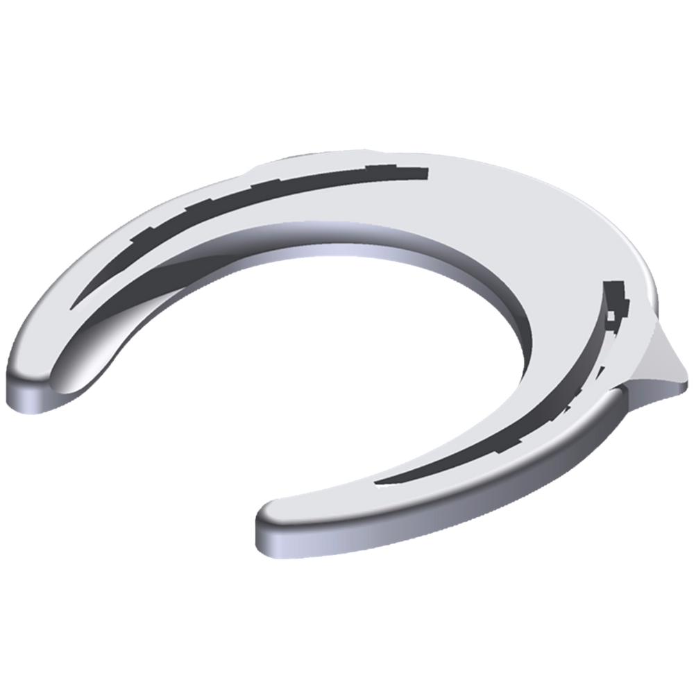 Mustad Blacksmith Hind Wide Toe Hoefijzer