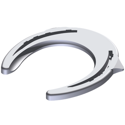 Mustad Blacksmith Hind Wide Toe Hoefijzer