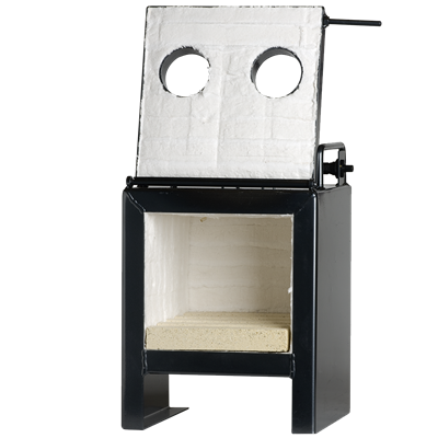 Mustad Smeedoven Sell oven, met deur, 1 brander