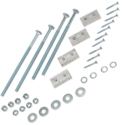 Mustad Aambeeld Delta Power Block schroevenset