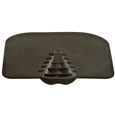 Mustad Pad PM vlakke zolen, zwart - hoefverzorging vakman