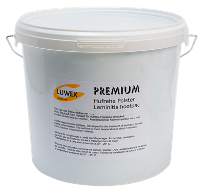 Mustad Pad Materiaal Luwex Premium, 4 ltr, 5x harder - hoefverzorging vakman