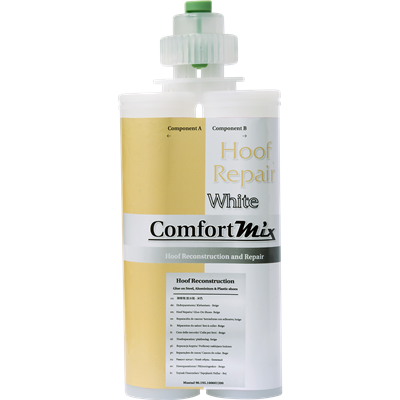 Mustad Comfortmix Comfortmix Hoof repair wit 200 cc - hoefverzorging vakman