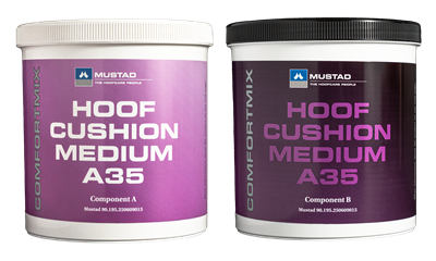 Mustad Comfortmix Comfortmix hoof cushion medium A35, 2x1.5kg - hoefverzorging vakman