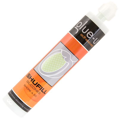 Mustad Pad Materiaal GLUE U SHUFILL 250 ML GREEN A20 MEDIUM-SOFT - hoefverzorging vakman