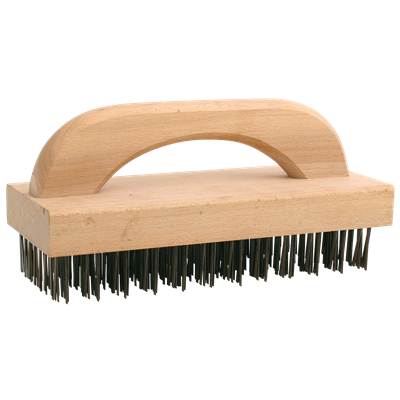 Mustad Smeedtang Pferd staalborstel met handvat, XXL