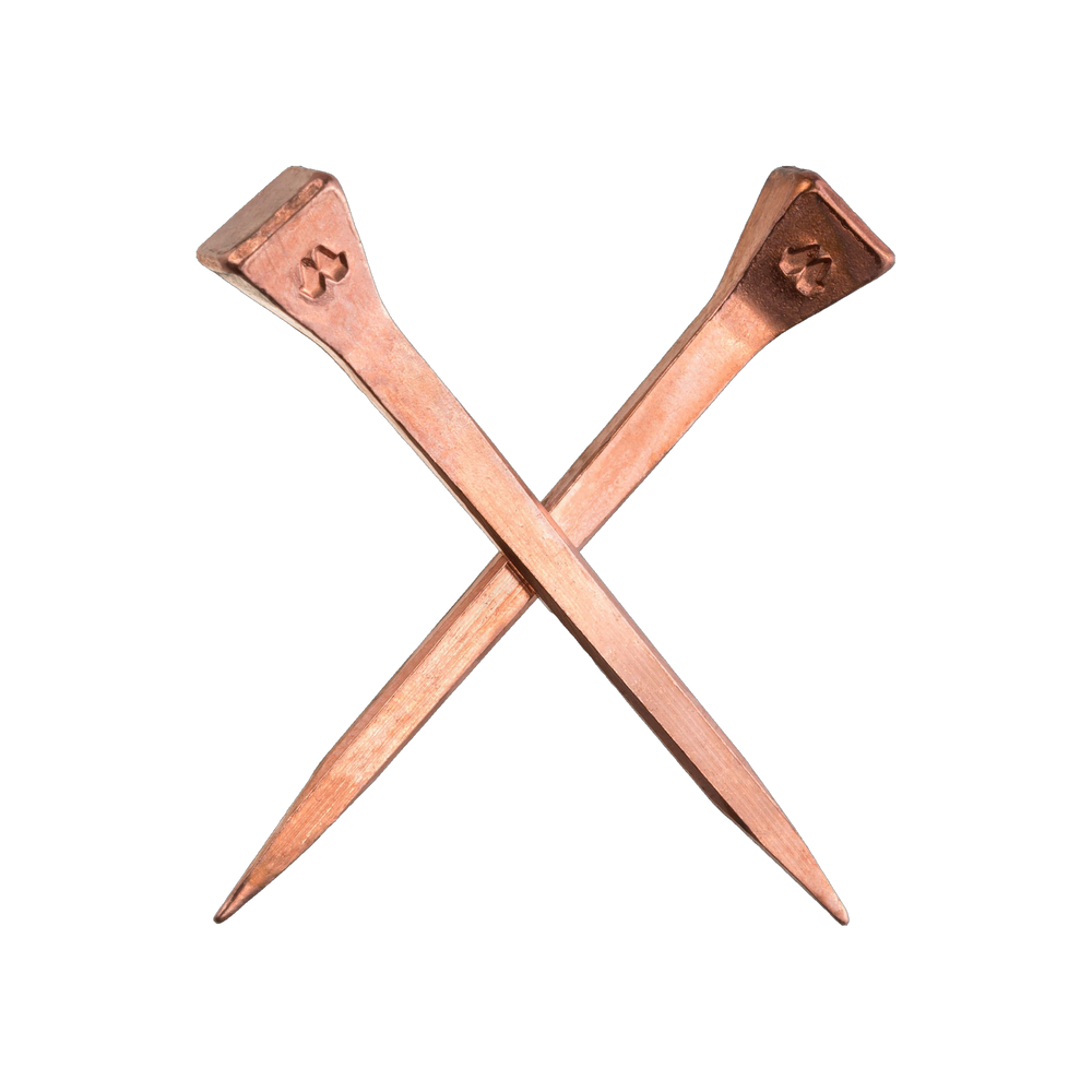 mustad copper concave nagel