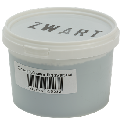 Mustad Pad Materiaal Stopverf, zwart - hoefverzorging vakman
